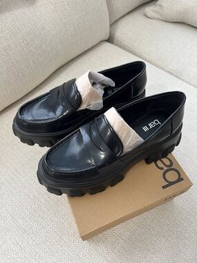 Paz Lug Sole Loafers. Bar III
